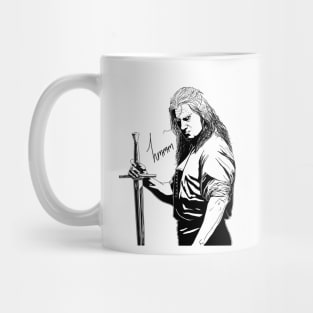 The Witcher, Geralt of Rivia: inspirational quote “Hmm” Mug